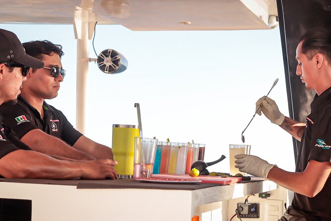Catamaran - Luxury Private Tour - Food and Drinks Onboard: Beef and Chicken Fajitas With Open Bar