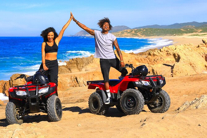 Combo 4X4 Automatic ATV & Horseback Riding in Cabo - Entering Cactus Tours: check-in, waivers, and a quick park break