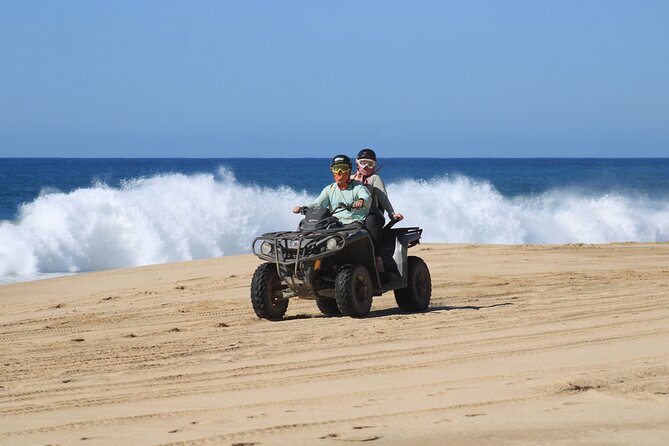 Desert 4x4 ATV Tour with Camel Ride Experience - First Stop: G-Force Adventures, White Lions, and a Real Safety Briefing