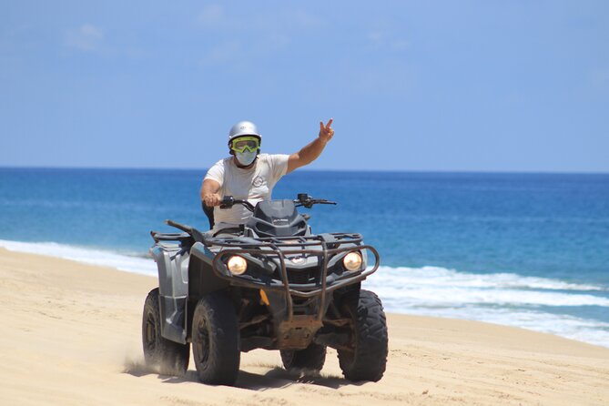 Desert 4x4 ATV Tour with Camel Ride Experience - The ATV Portion: 1 Hour of Cabo Desert, Hills, Sand, and Beach Access