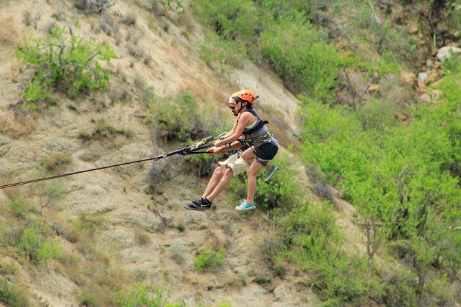 Extreme Swing - Fly from the Glass Bottom Gondola - Cable car over the canyon: your first real view