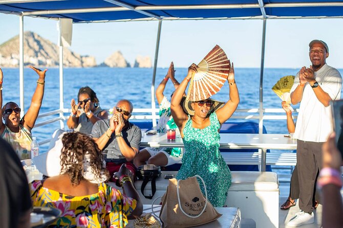 Fiesta Dinner Cruise in Cabo with Dinner - Food at Your Seat: Tacos, Quesadillas, Salsa, and the Buffet Spread