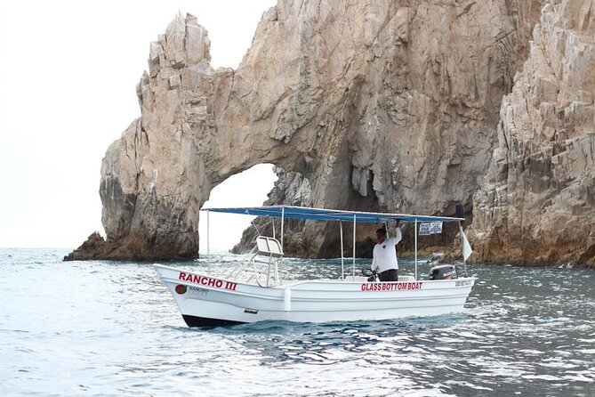 Glass Bottom Boat in Cabo San Lucas, free time in Playa del Amor - Meeting Point Reality: Cabo Docks Aren’t All Next Door