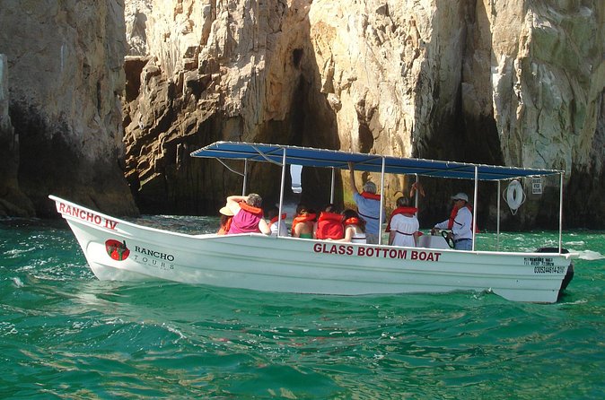 Glass Bottom Boat Ride to the Arch - Is there time to swim? Sometimes you may get beach time