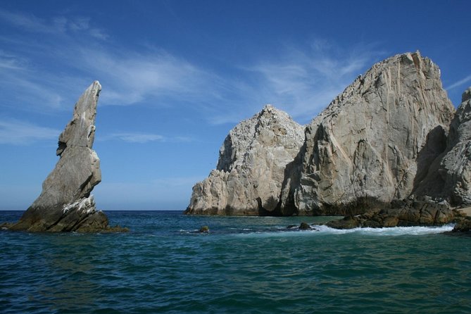 Guided Tour Los Cabos: Boat | Tacos & Tequila | Photos & Transfer - Cabo San Lucas: glass, marina views, and a photo-first stop