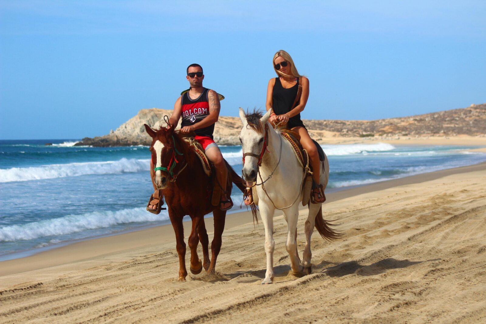 Horseback Riding Adventure in Playa Migriño with Tequila Tasting - The big ocean viewpoint stop: where the ride pays off