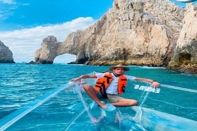 Lands End Tour by Clear Boat in Cabo San Lucas - Cruising the Famous Coast: Pelican Rock, Lovers Beach, and El Arco Route