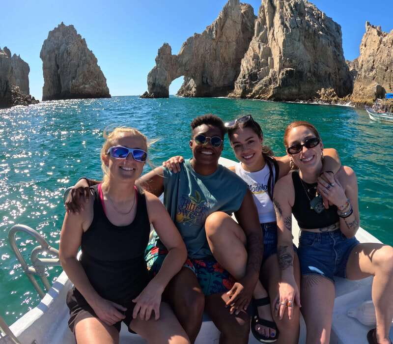 Los Cabos Arch & Lover’s Beach Tour + Snorkeling Tour - Meeting Baja Snorkel: Find the Colorful Surfboard