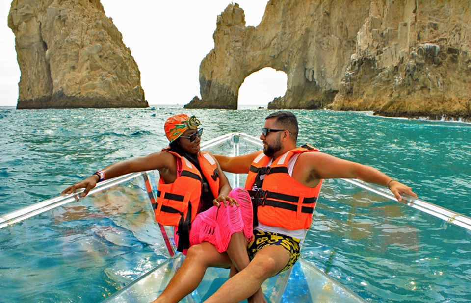 Los Cabos Arch & PelicanRock Cabo San Lucas CrystalBoat Tour - Before you go: what to bring and what to skip