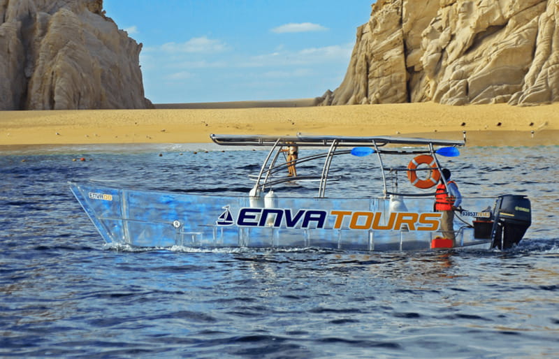 Los Cabos Arch & PelicanRock Cabo San Lucas CrystalBoat Tour - Price and value: $46 for 45 minutes of clear-water access