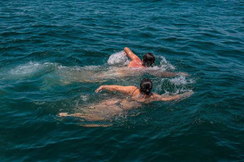 los cabos arch tour & drinks +snorkel tour - Glass-bottom viewing: useful even if you skip the snorkel