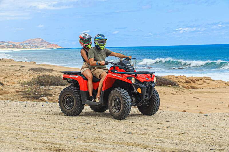 Los Cabos: ATV Off-Road Adventure – Cross the Wooden Bridge - Safety briefing and the practice circuit: how you get confident fast