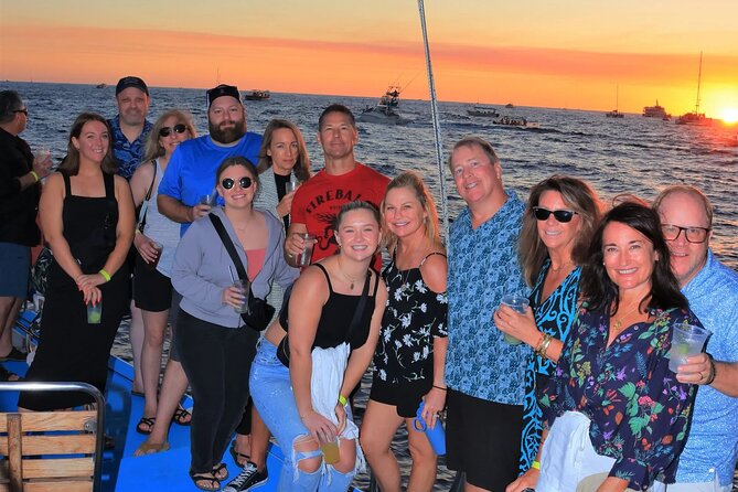 Los Cabos Catamaran Cruise with Open Bar & Light Snack - Baja Blast Catamaran: 2 hours of sunset magic vs 3 hours of daylight