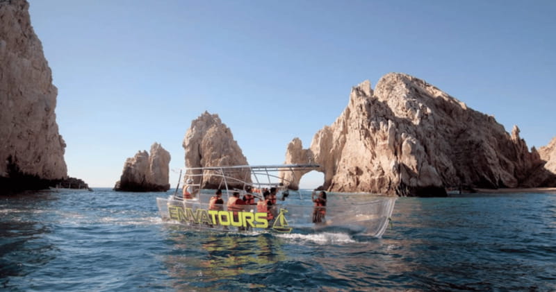 Los Cabos: Get to know the arch on the iconic transparent boat tour - Cabo San Lucas Arch from a Crystal Boat: Why This One Works