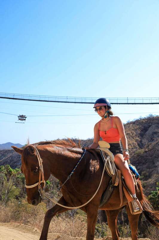 Los Cabos: Horseback Riding in Canyon a Mexican Experience - The Ride Itself: Canyon to Oasis, plus Baja’s Hanging Bridge