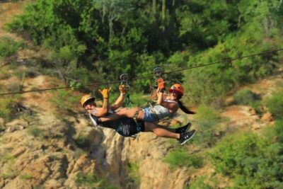 Los Cabos: Monster Zip Line at Wild Canyon - The zipline course: 8 lines, 4.5 km, and tandem thrills