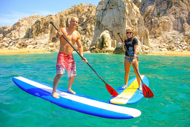 Los Cabos Power snorkel Adventure, Kayaking and Stand-Up Paddle - Playa el Chileno and the secluded cove: your time on SUP, kayak, snorkel, and sea scooters