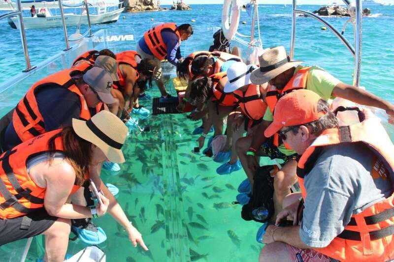 Los Cabos: Transparent Boat Tour with Optional City Tour - A transparent-bottom boat makes Land’s End easier to understand