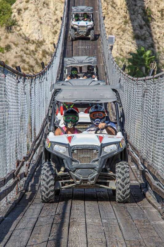Los Cabos: Ultimate UTVs Adventure, Cross the Wooden Bridge - Pickup Timing and How the Tour Day Flows