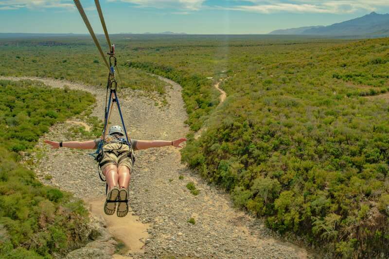 Los Cabos: Zip Lines and UTVs with Mexican Lunch and Drinks - Boca de la Sierra pickup to your Unimog canyon ride