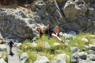 Los Cabos: Zip Lines and UTVs with Mexican Lunch and Drinks - PETZL gear, double safety lines, and what you need to qualify