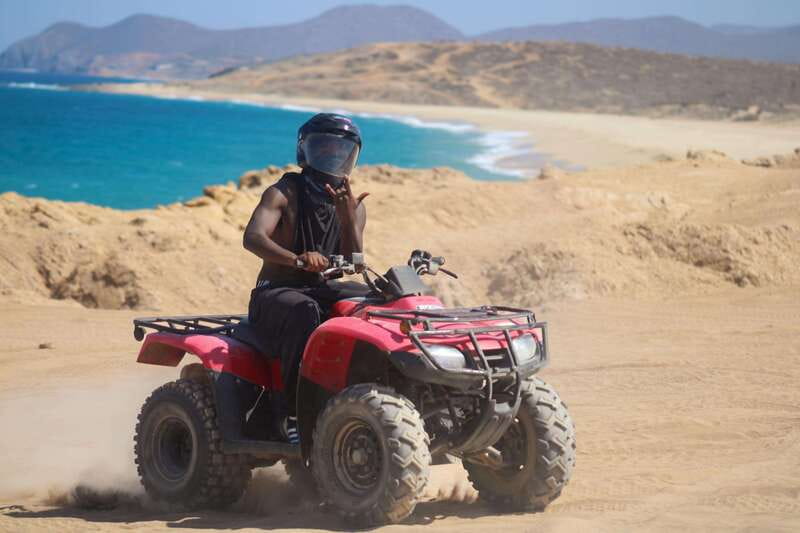 Los cabos:ATV beach&desert with transfer & tequila tasting - ATV deserts and Pacific waves: what the ride feels like