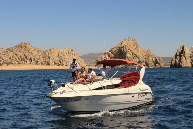 Luxury Experience on Private Yacht 34ft in Cabo - Meeting Up at Gregory Tours by Marina Plaza