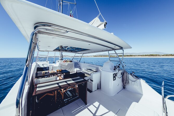Luxury Whale Watch Cruise to The Arch Los Cabos - Onboard Comfort and the Open Bar Reality