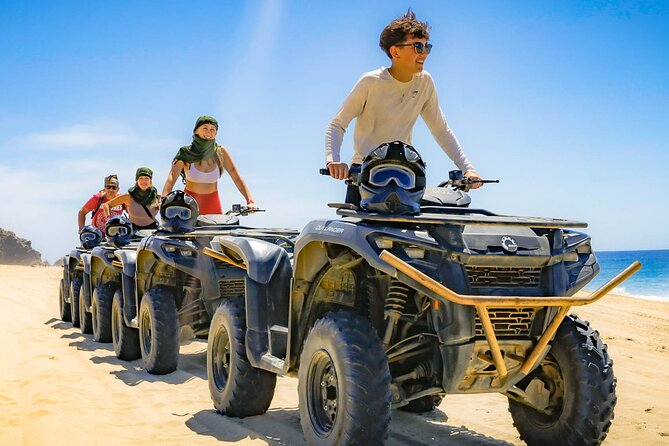 Migriño Beach And Dunes ATV Tour in Cabo - Cactus Park: safety briefing, tequila time, and the stuff you’ll want secured