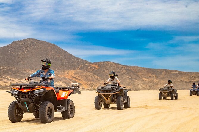 Migriño Beach And Dunes ATV Tour in Cabo - What to pack for a 3-hour beach ATV day in Cabo