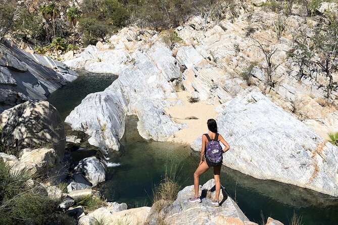 Natural Hot Springs Experience - Hiking up river: easy pools versus waterfall scrambling