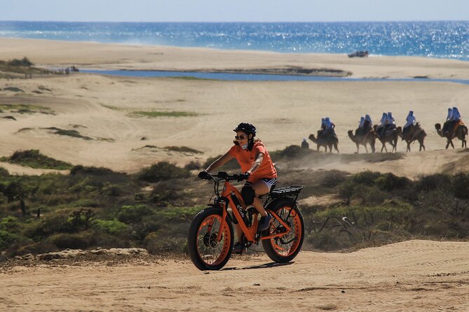 New Attraction: Guinness World Record Sky Bike in Los Cabos - The guides make it: Yohari, Leon, and Irving as proof
