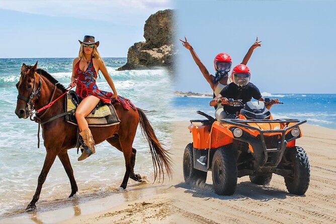 NEW!! Combo ATV & Horseback Ride. Beach & Desert. Tequila Tasting - Key Highlights Before You Go