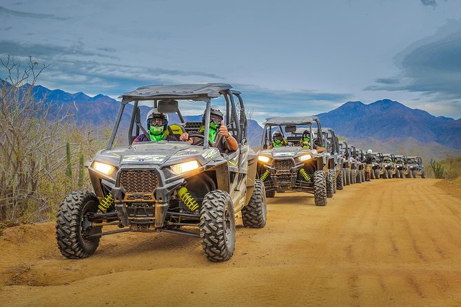 OffRoad 4X4 UTV Adventure with unlimited Lunch & Tequila - San Jose del Cabo Pickup and the Coastal Drive That Sets the Tone