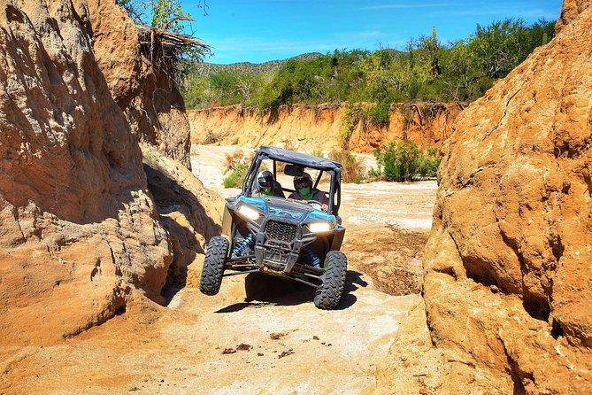 OffRoad 4X4 UTV Adventure with unlimited Lunch & Tequila - Canyon Trails, Cactus Arroyos, and Shallow Streams (Yes, It Gets Dusty)