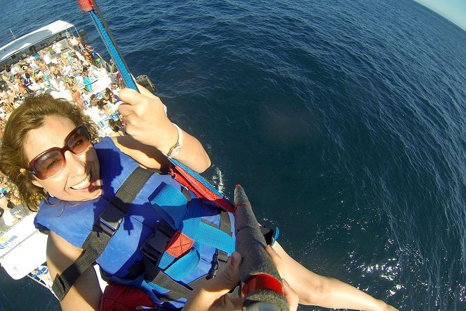 Outdoor Adventure: Parasailing in Los Cabos - Photos, DVDs, and the part that costs extra