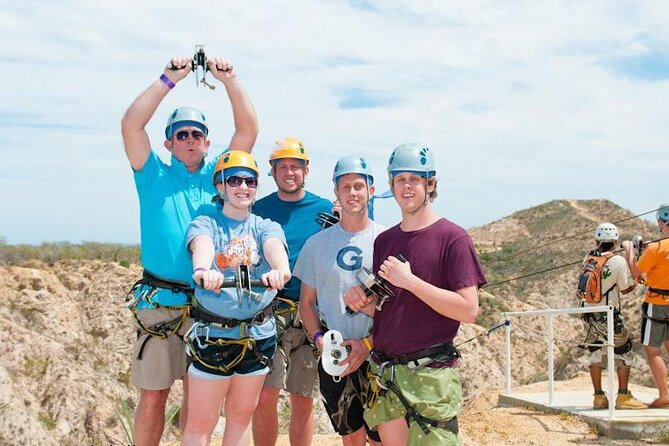 Outdoor and Zipline Adventure in Baja California - Zip line courses and repelling: how the thrills are paced