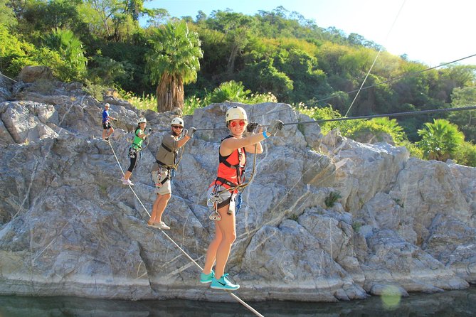 Outdoor Ziplining and UTV Adventure from Los Cabos - Lunch at base camp and the camera rule (plan for photo packages)