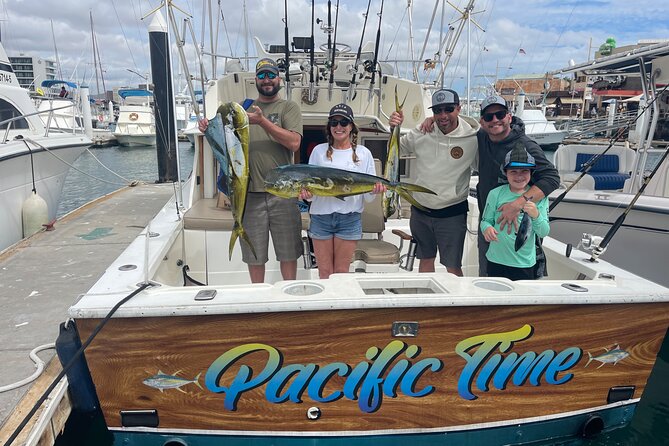Pacifictime Sports Fishing in Cabos san lucas - On the Water From 6:00 am: Trolling for Marlin, Tuna, Wahoo, Sailfish