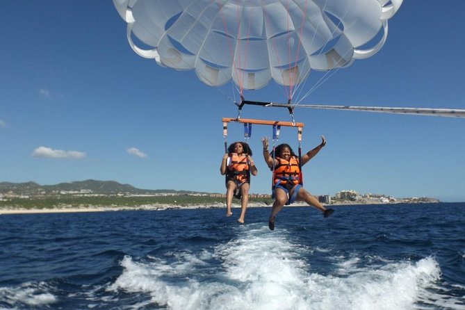 Parasailing - The Optional Sea of Cortez Dip at Landing