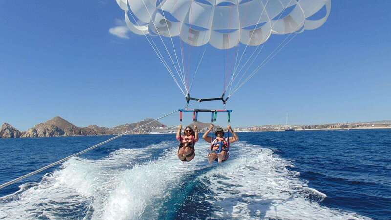 Parasailing in Cabo San Lucas - Weather Reality Check: Wind Can Change the Day