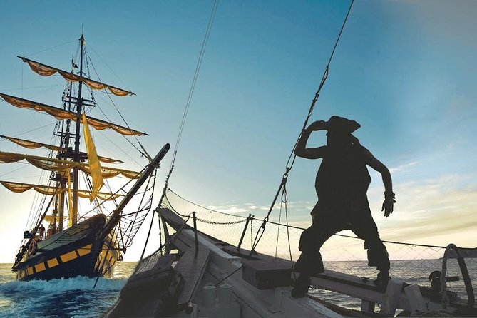 Pirate Ship Sunset Dinner and Show in Los Cabos - Cabo San Lucas Beach Dinner Hour: BBQ, Sides, and Open Bar