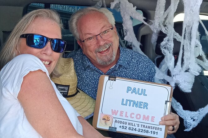 Private Airport Service to Cabo San Lucas & San Jose, Round Trip - Inside the ride: A/C comfort, bottled water, and beer for adults