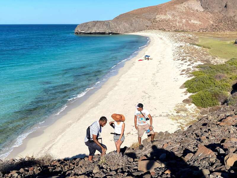 Private experience from Cabo San Lucas to La Paz: (Balandra beach) - Pickup, transport, and how the day stays comfortable