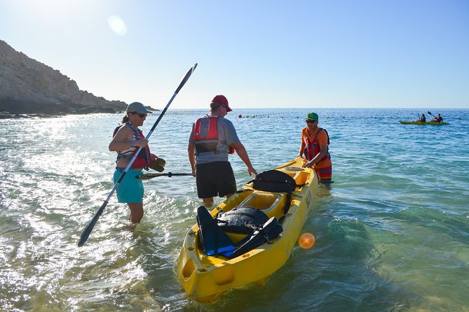Private Glass bottom Kayak and snorkel at two Bays - Stop 3: Chileno Bay Snorkel and a Beach Rest Break