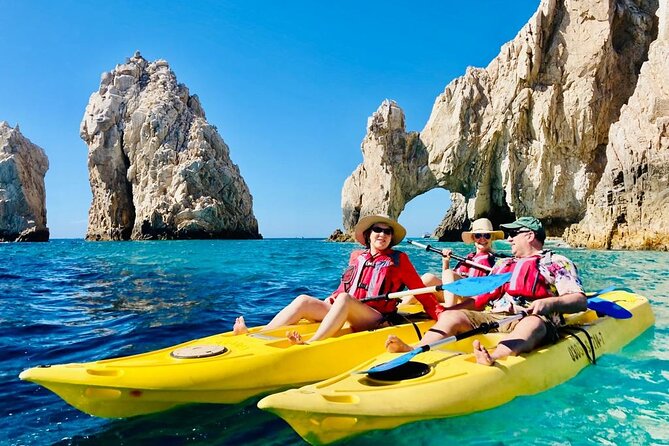 Private Los Cabos Arch & Playa del Amor tour by Glass bottom kayak - What You’re Really Paying For: private time on the water