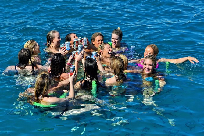 Private Snorkel Cruise in Cabo San Lucas - Open bar, loud music, and food that actually hits after sun