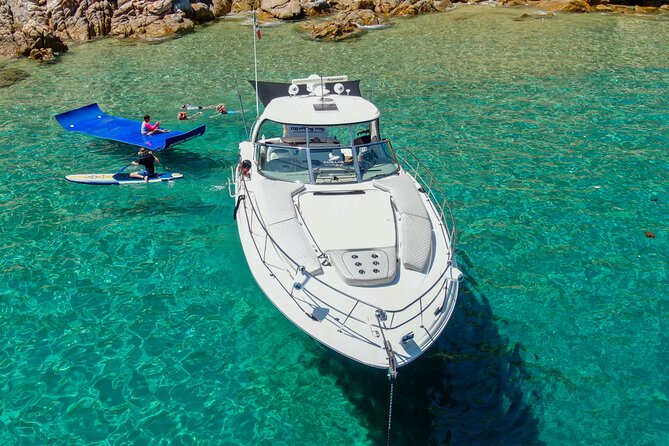 Private Yacht Sea Ray all-inclusive charter in Cabo - The price math: $1,650 for up to 8, and what makes it feel worth it