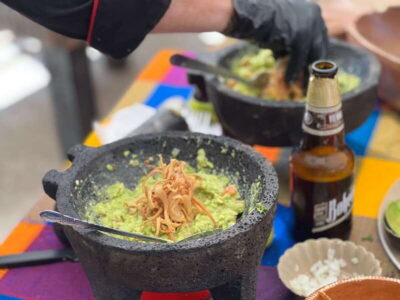 San Jose del Cabo:Alma de Mexico Tacos and Tostadas Tasting - Margaritas and mezcalitas: fruit, spice, and not just the usual