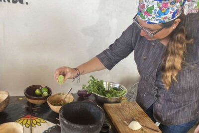 San José town : Cooking class,mexican Empanadas y antojitos - Kitchen basics: guacamole, roasted sauce, and fresh ceviche